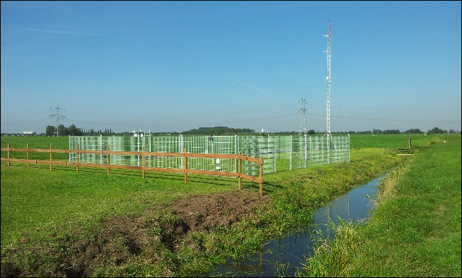 Meetlocatie van Meteo Alblasserdam in Alblasserdam